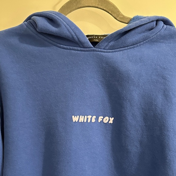 White Fox Blue Hoodie leisure vol 3.5 - Picture 4 of 7